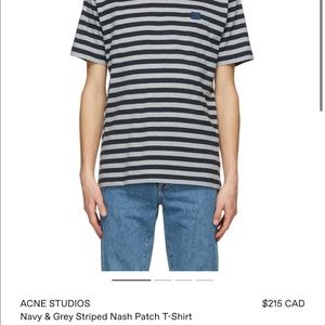 Acne Studios Striped T-Shirt Size S